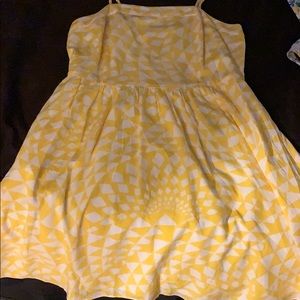 Yellow summer dress